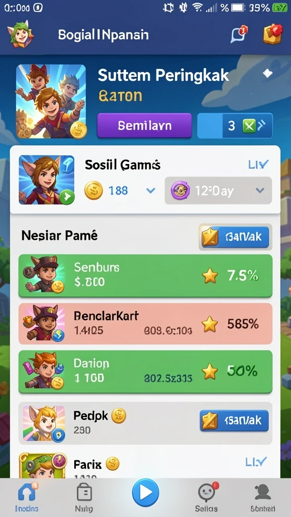 666i - Tampilan antarmuka yang mudah dipahami.