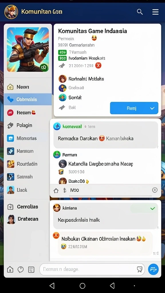 gempa777 - Tampilan antarmuka yang ramah pengguna.