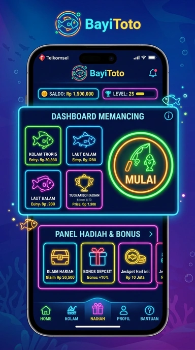 Layar utama bayitoto — antarmuka bersih setelah instalasi